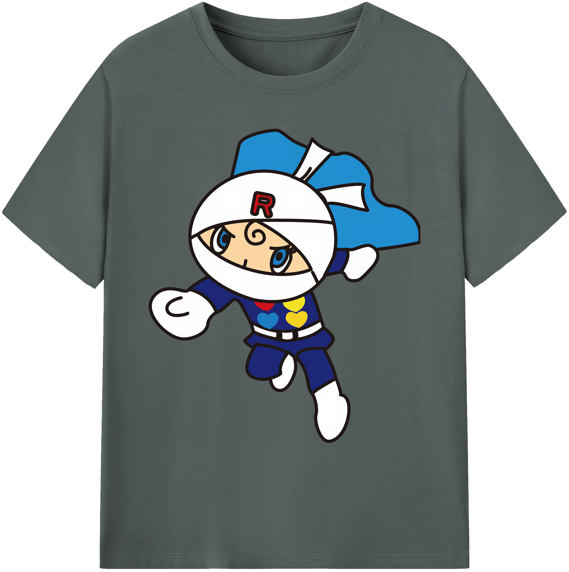 （画像用） アンパンマン Anpanman 綿100％ メンズ半袖Tシャツ｜肌触りやわらか＆通気性